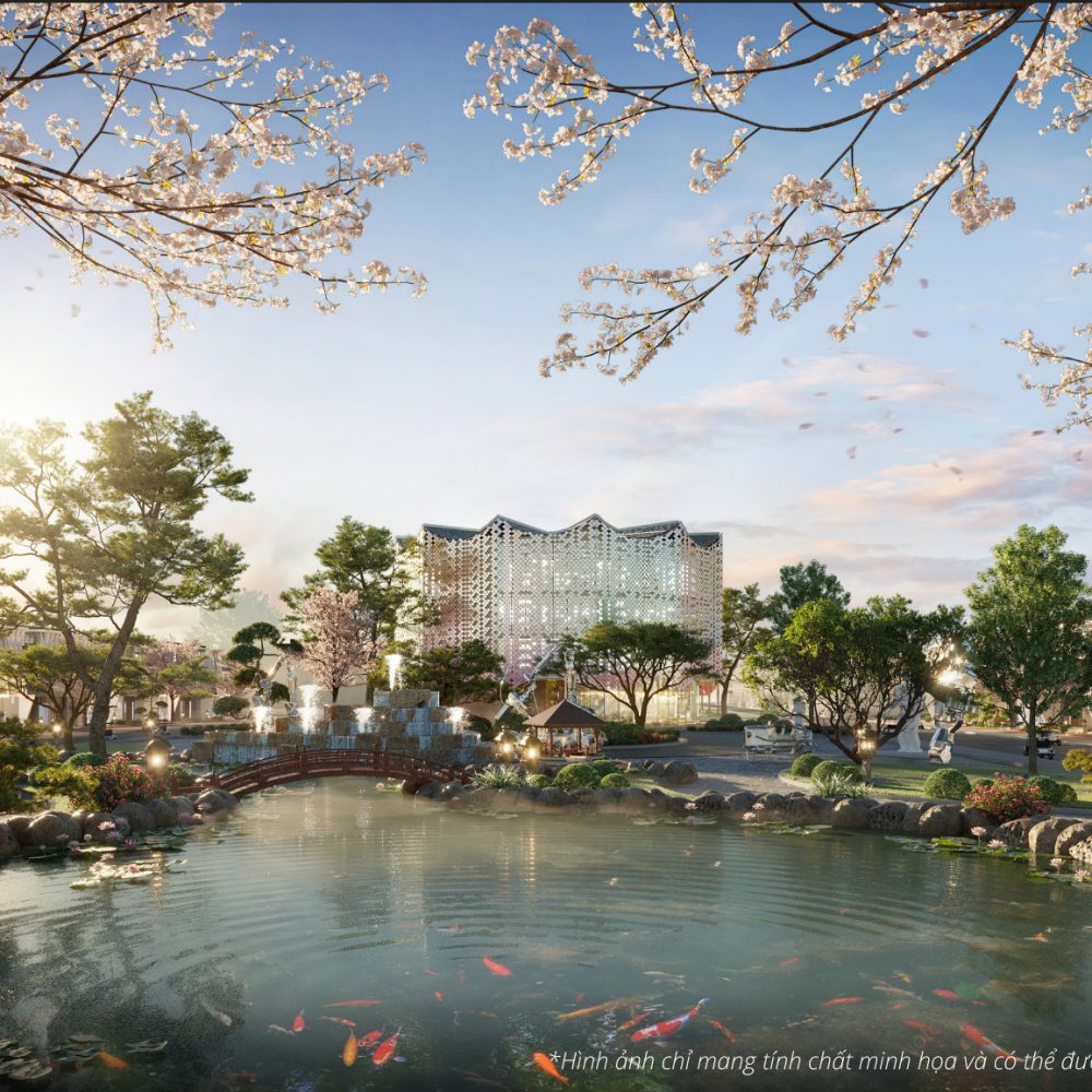 Công viên hồ cá Koi